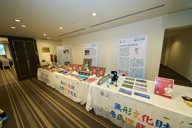 非遺展示區(qū)。主辦方供圖